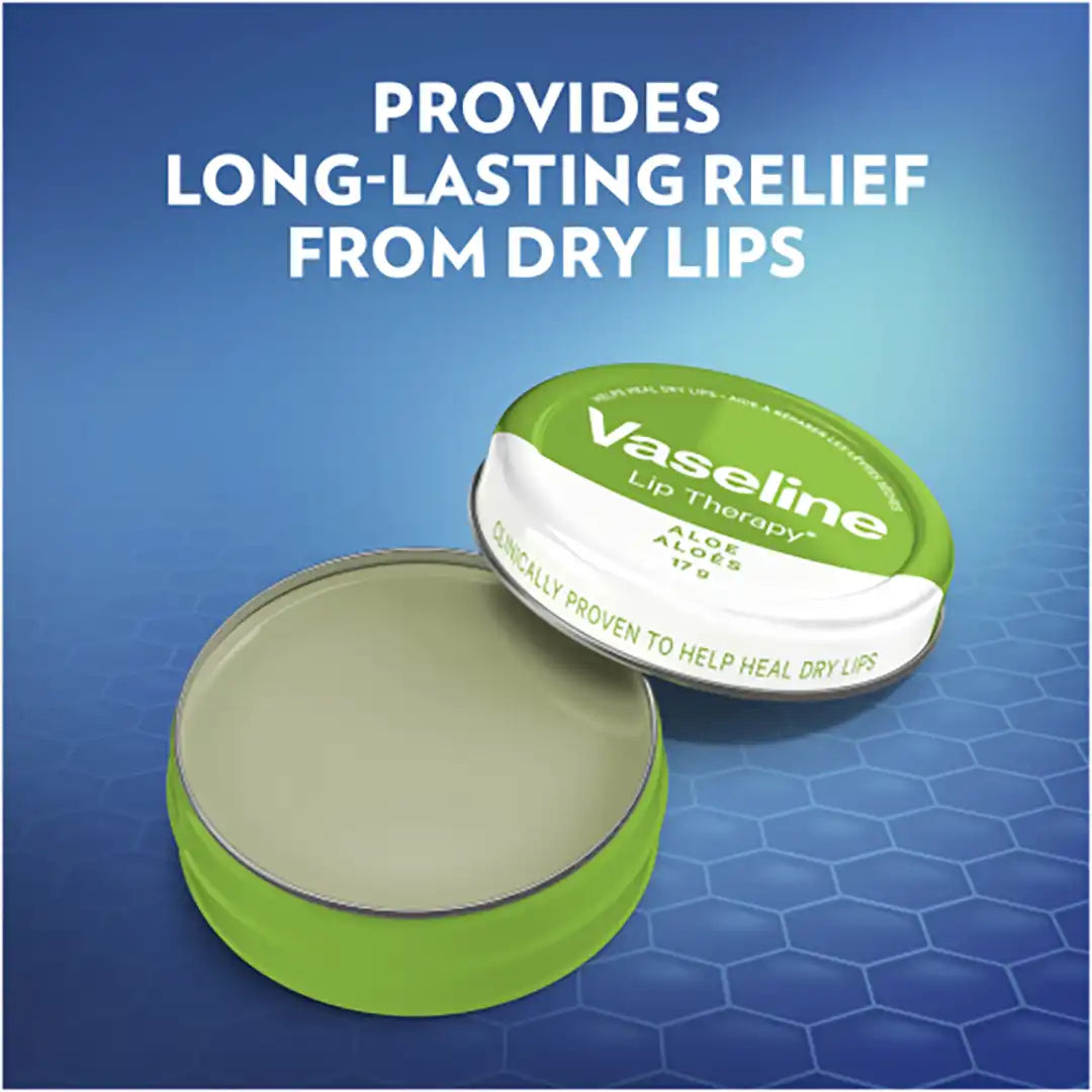 Vaseline Moisturising Lip Balm For Dry Lips, Assorted