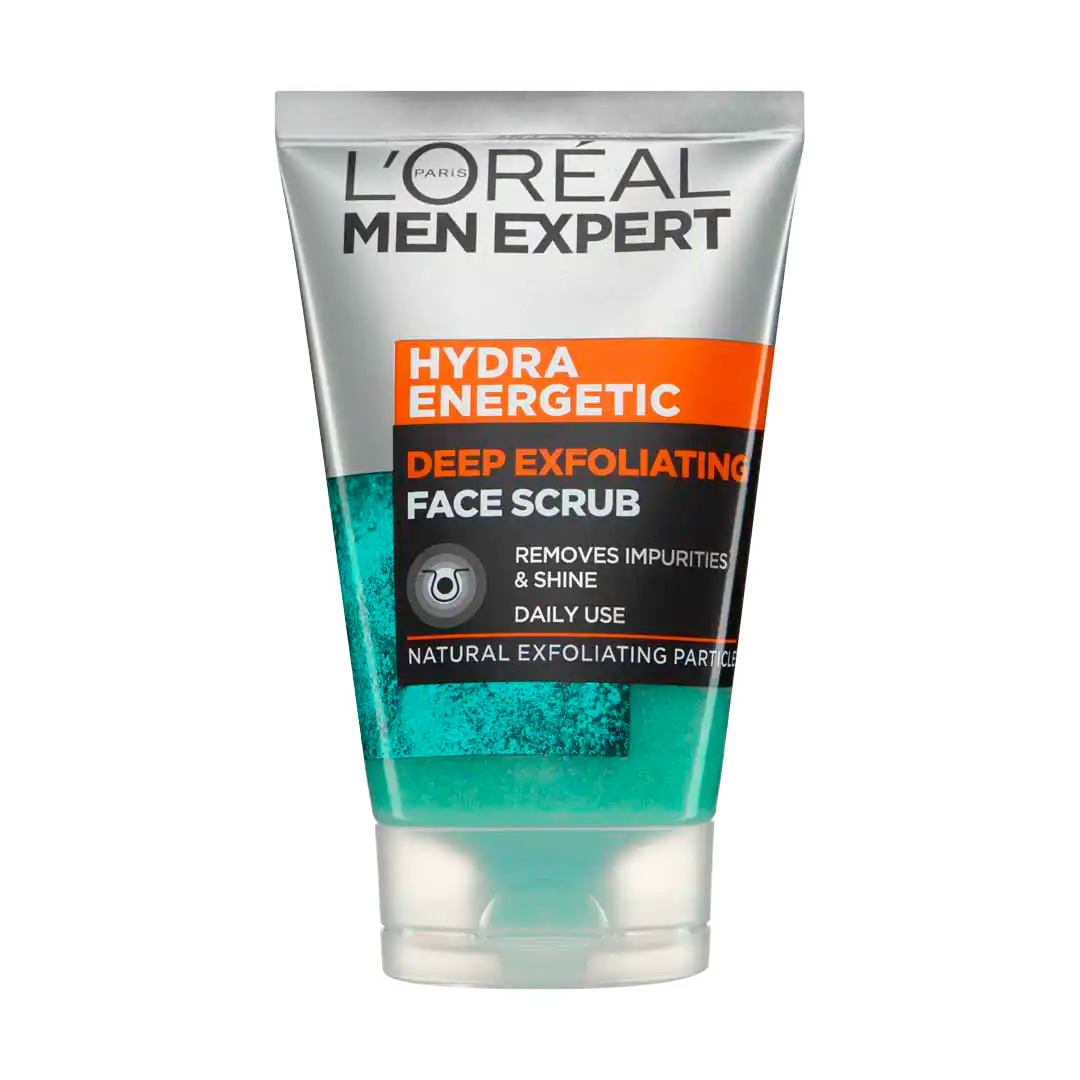L'Oréal Men Expert Hydra Energetic Deep Exfoliating Scrub, 100ml