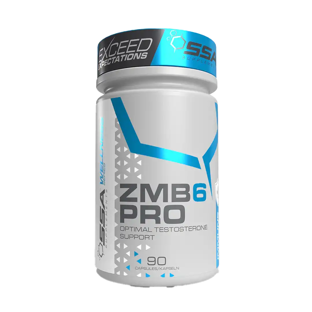 SSA ZMB-6 Pro Natural Testosterone Booster Capsules, 90's