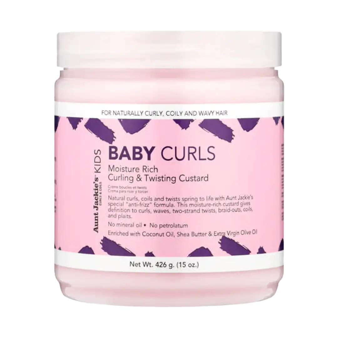 Aunt Jackie's Baby Girl Curls Curling And Twisting Custard, 430ml