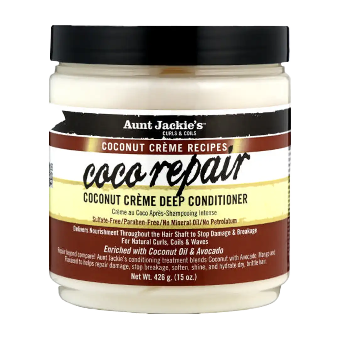 Aunt Jackie's Coconut Crème Recipes Coco Repair Deep Conditioner, 436ml