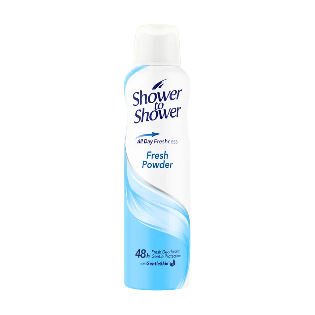 Shower To Shower Deodorant Fresh Powder, 150ml