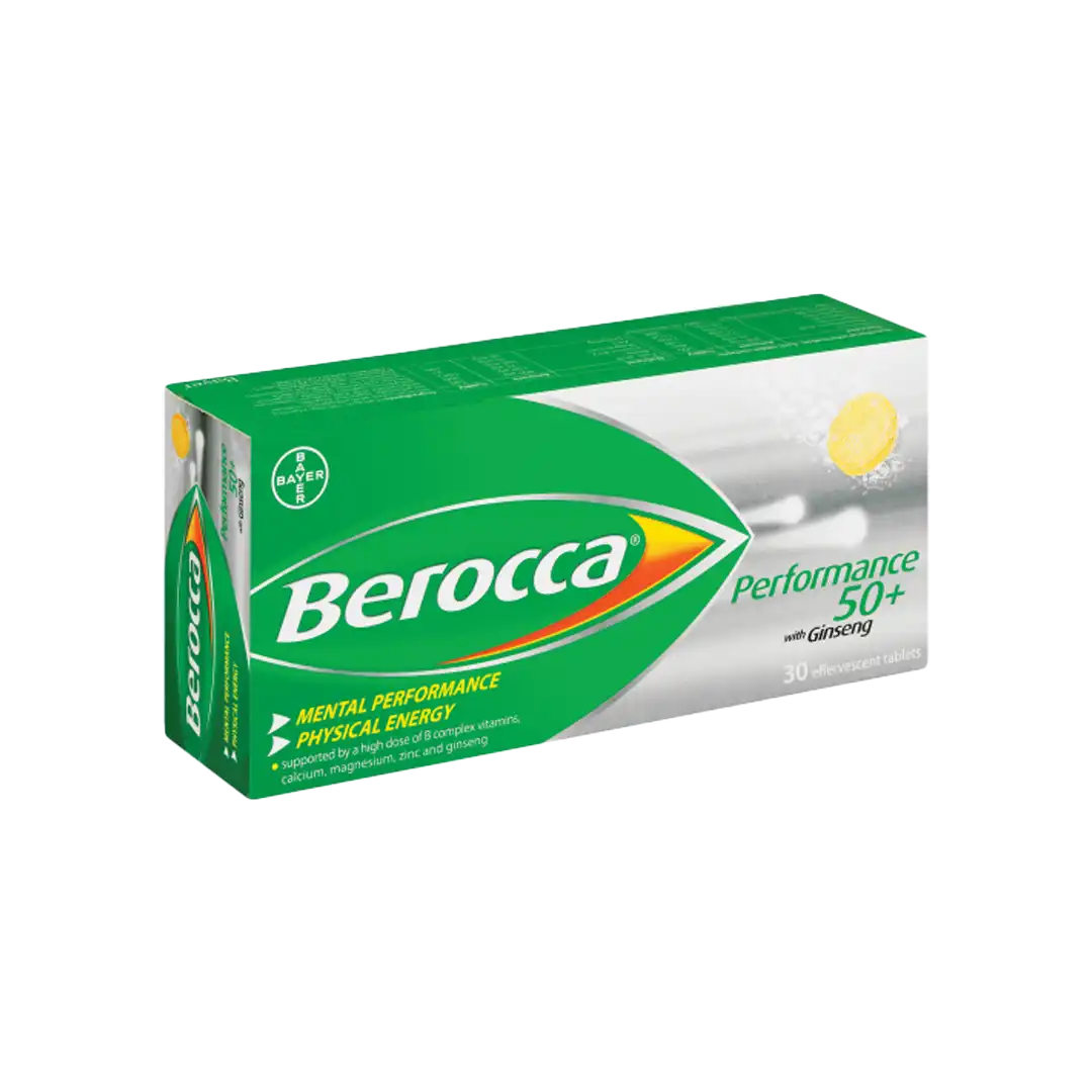 Berocca Focus 50+ Tablets, 30's