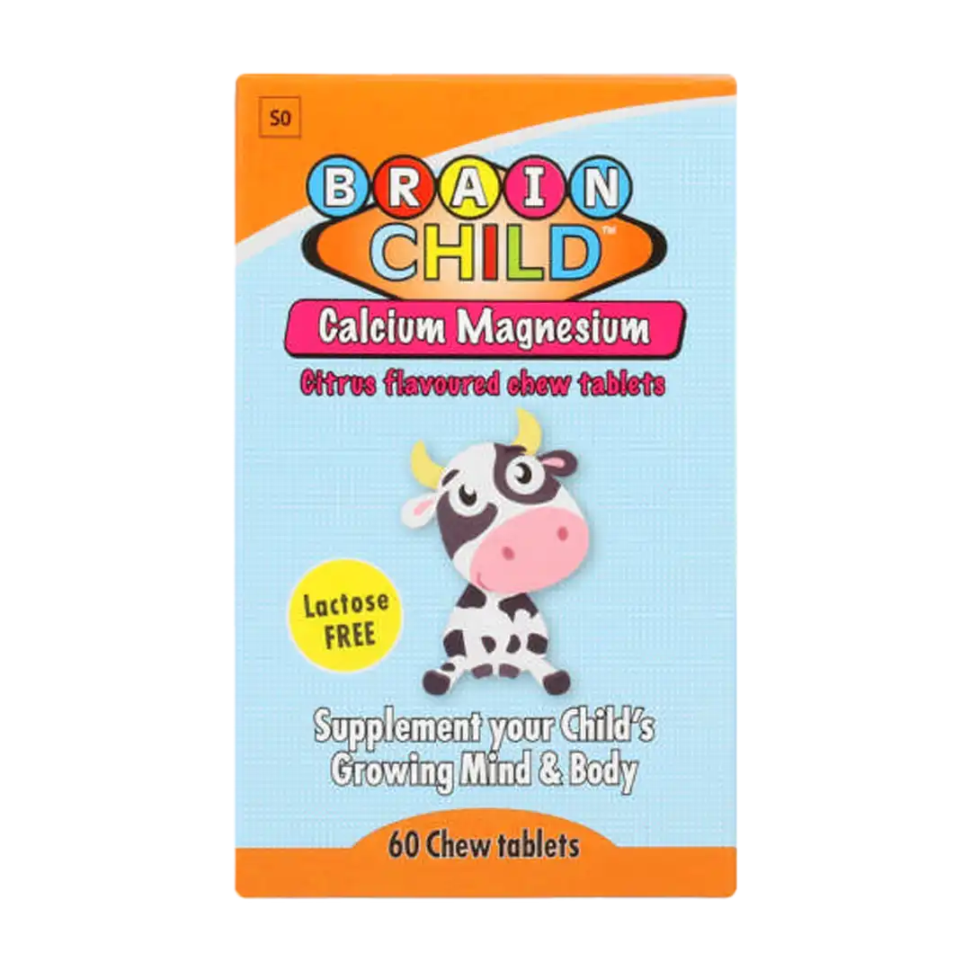 Brainchild Calcium Magnesium Chews, 60's