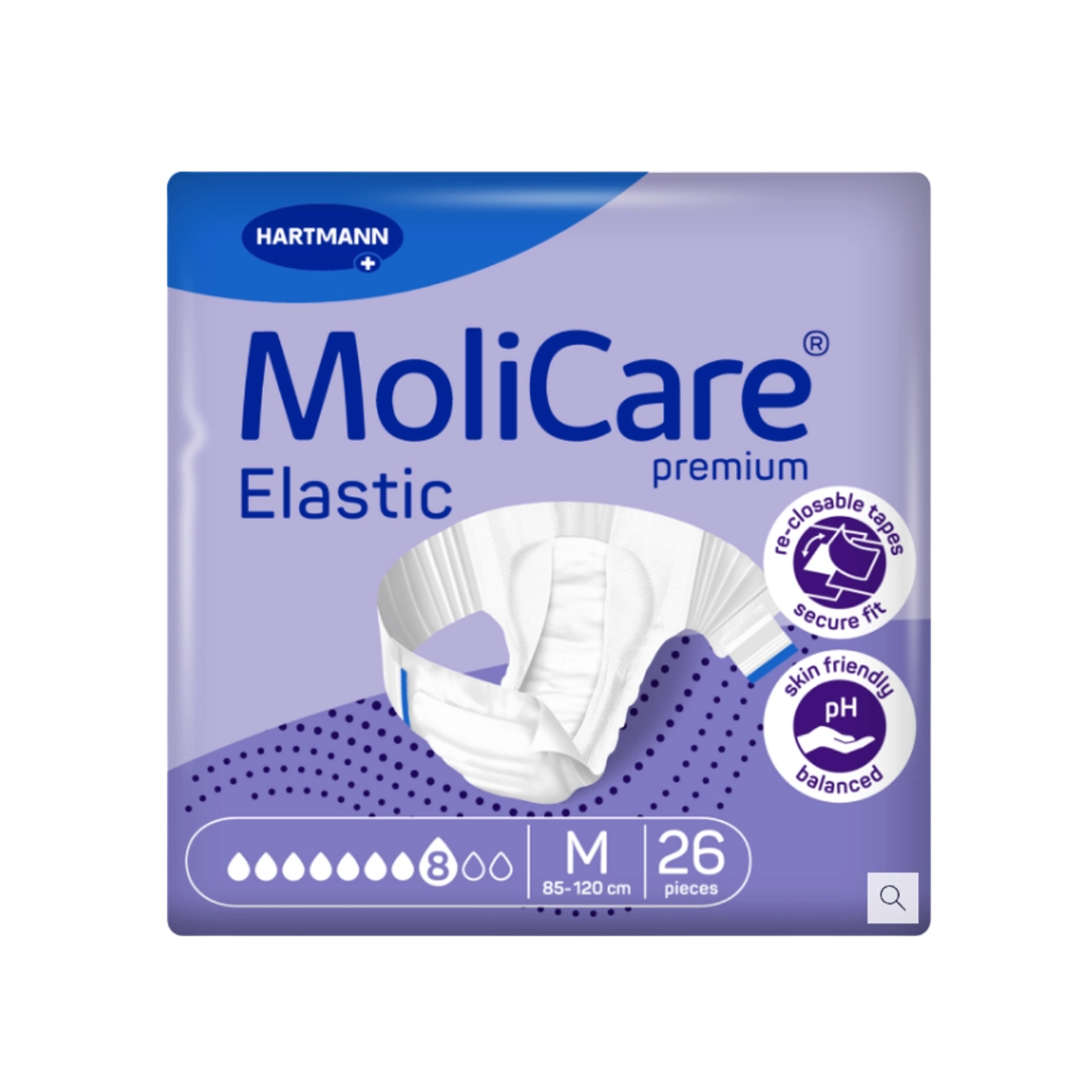 Molicare Premium Elastic 8 Drops Medium 26's