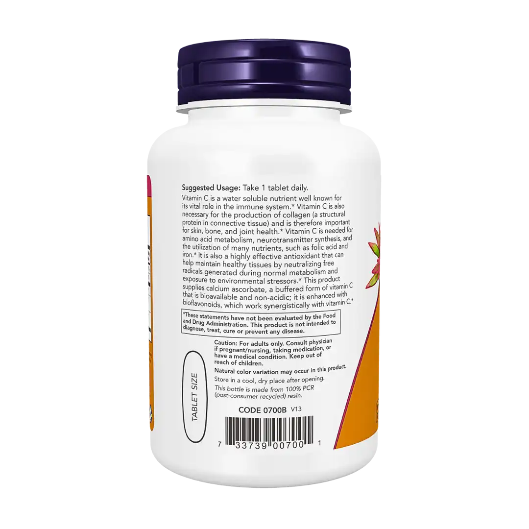NOW Foods Vitamin C-1000 Complex Buffered Tablets , 90's