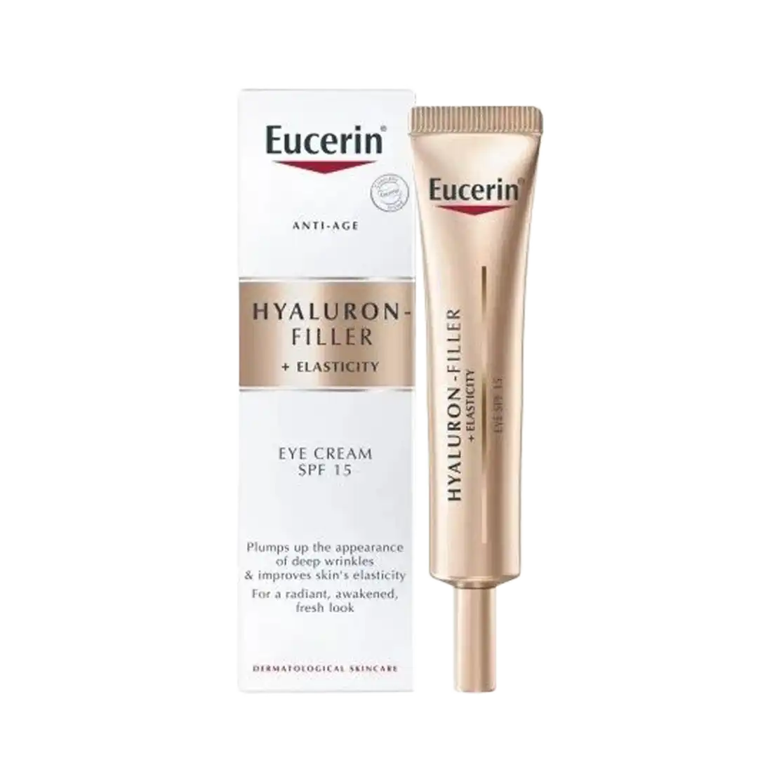 Eucerin Anti-Ageing Hyaluron-Filler + Elasticity Eye Cream SPF 15, 15ml