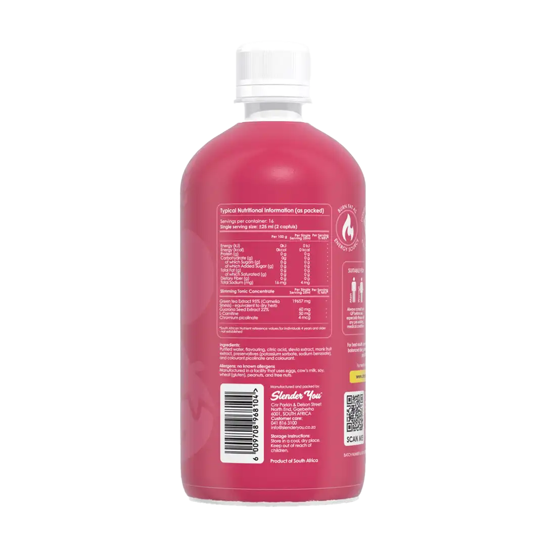 Slender You Slimming Tonic Mixed Berry, 400ml