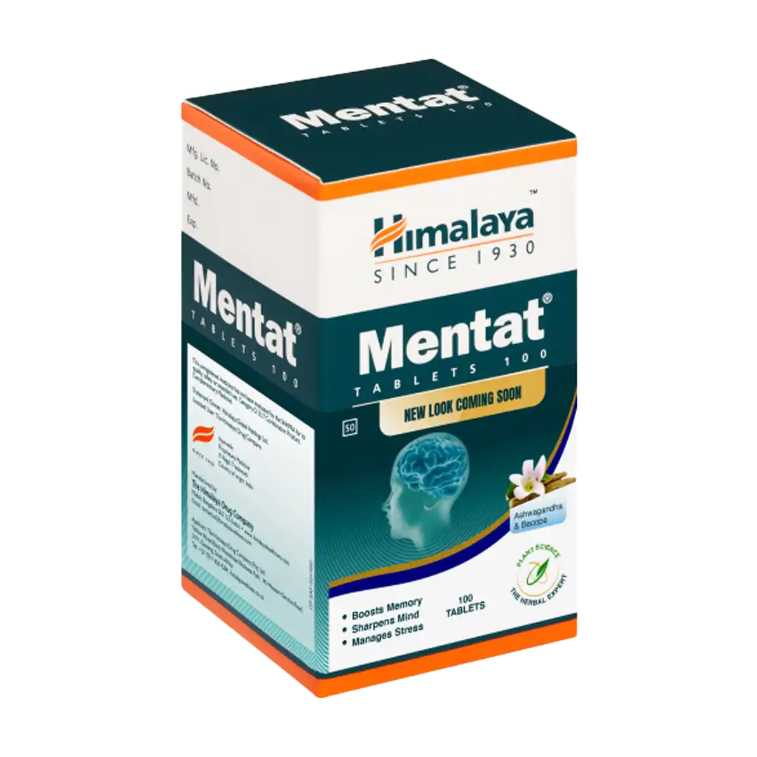 Himalaya Mentat Tablets, 100's
