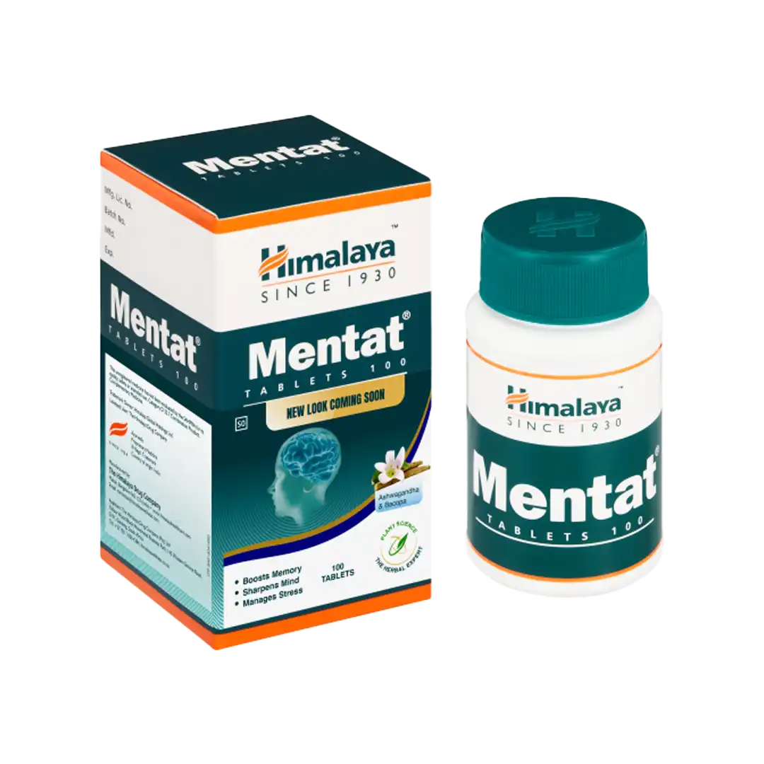 Himalaya Mentat Tablets, 100's