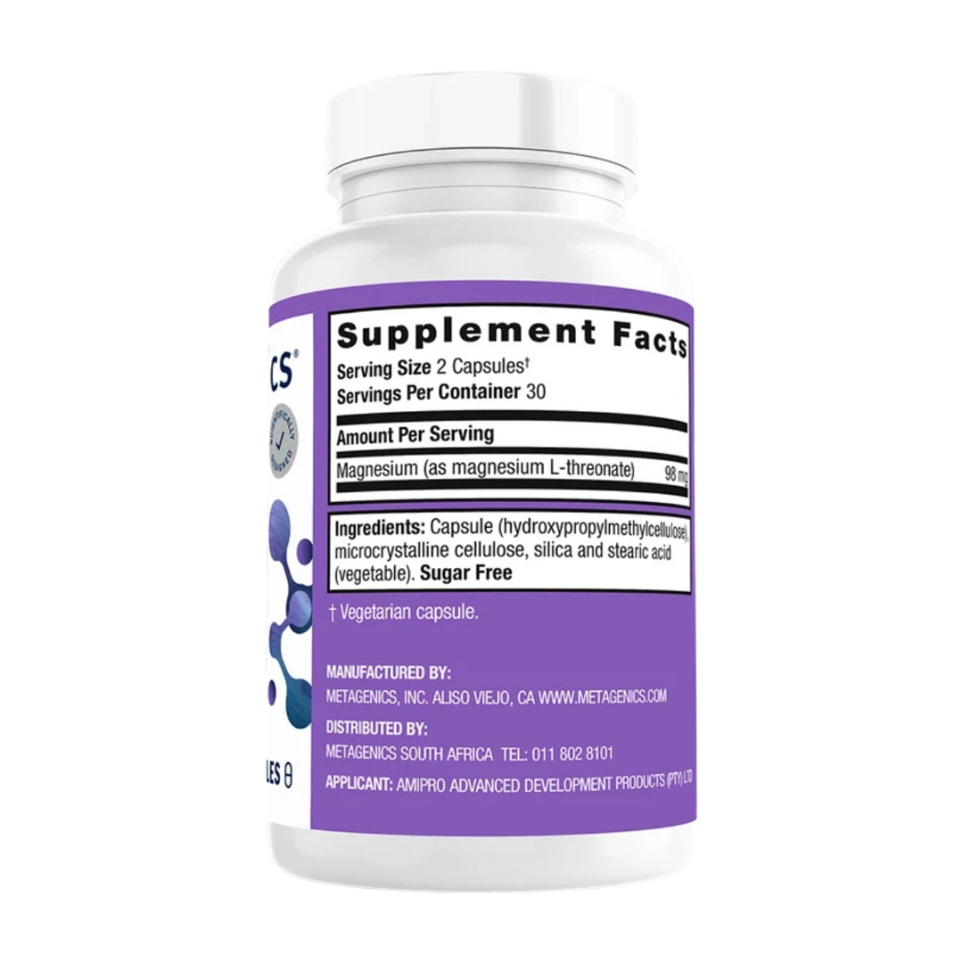 Metagenics Mag L-Threonate Capsules, 120's