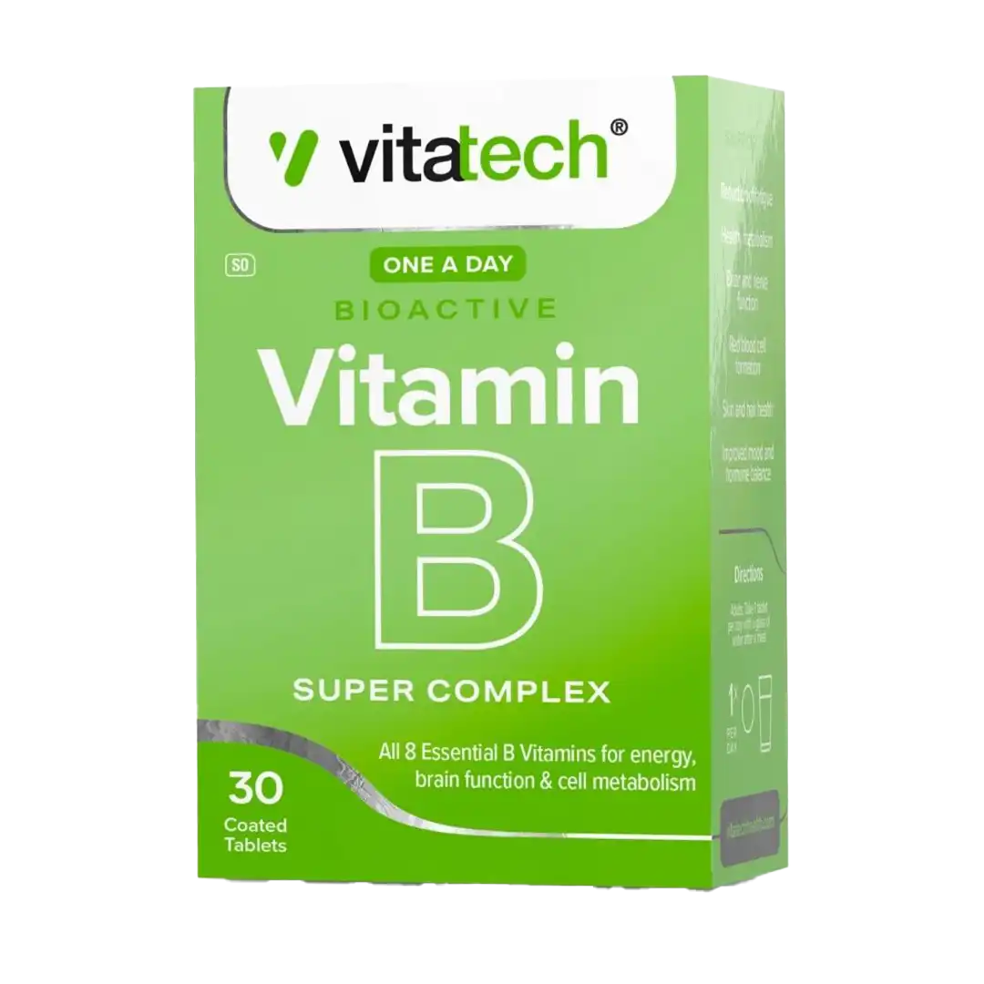 Vitatech Vitamin B Complex Capsules, 30's