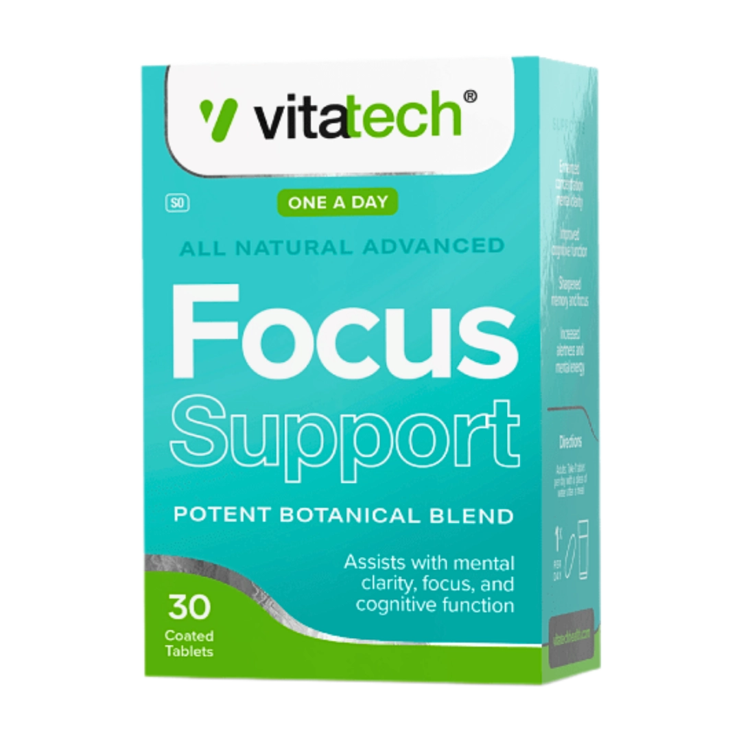 Vitatech Focus Support Tablets, 30's