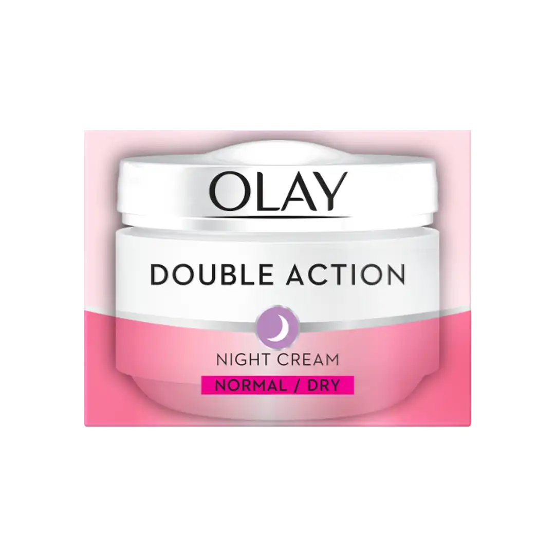 Olay Essentials Double Action Nourishing & Regenerating Night Cream, 50ml