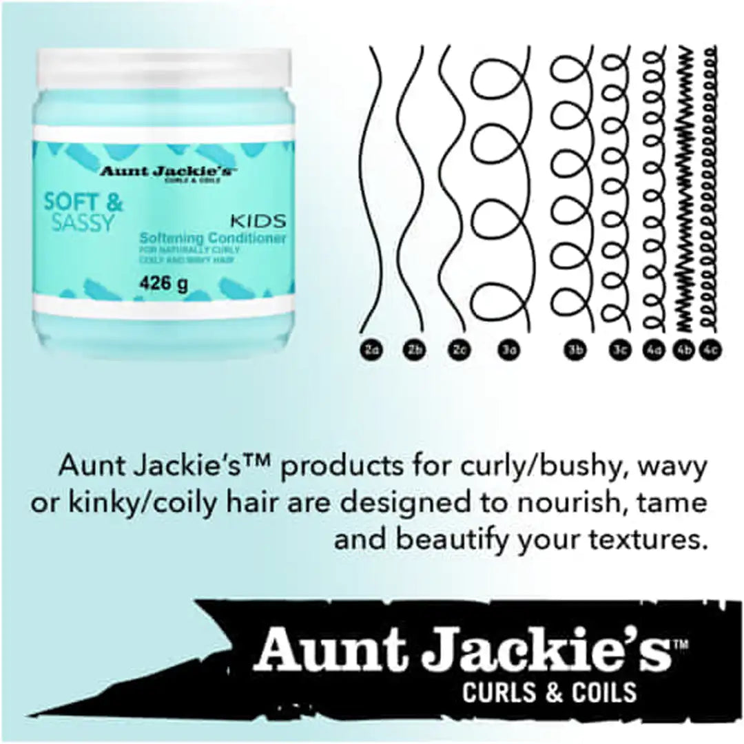 Aunt Jackie's Soft & Sassy Super Duper Softening Conditioner, 434ml