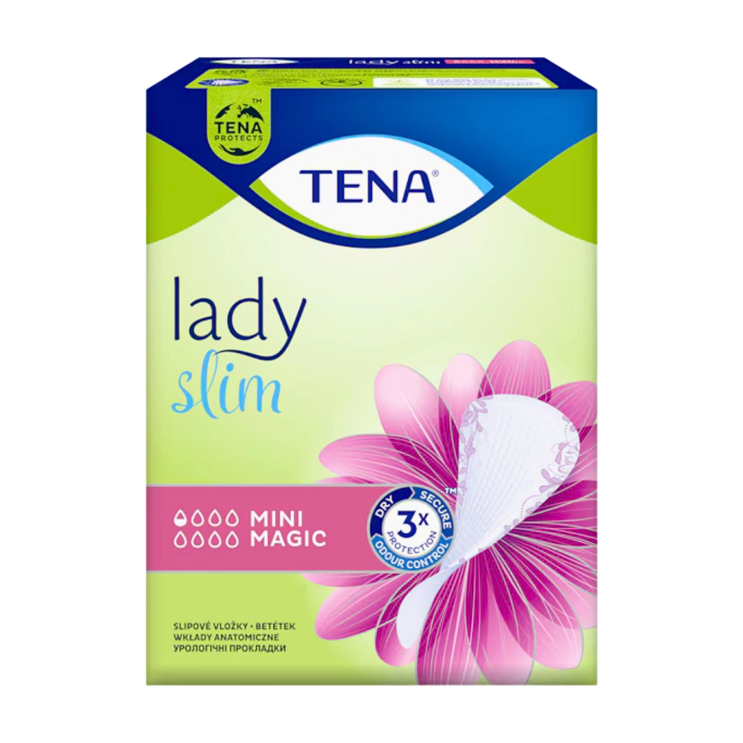 Tena Lady Slim Mini Magic Incontinence liner, 34's