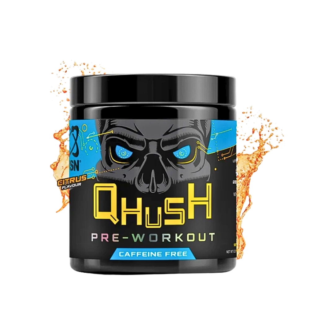 USN Qhush Hyperdrive Pre-workout Caffeine Free, 210g