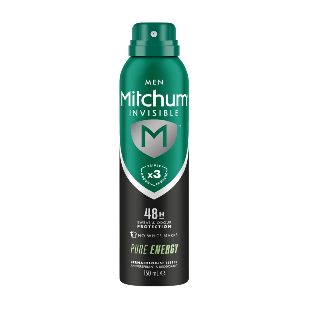 Mitchum Pure Energy For Men Deodorant, 120ml