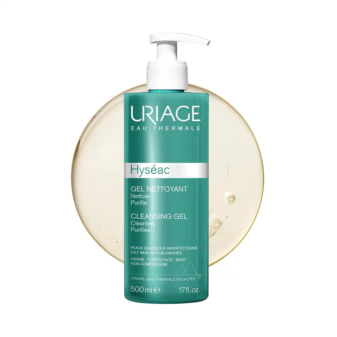 Uriage Hyséac Cleansing Gel, 500ml