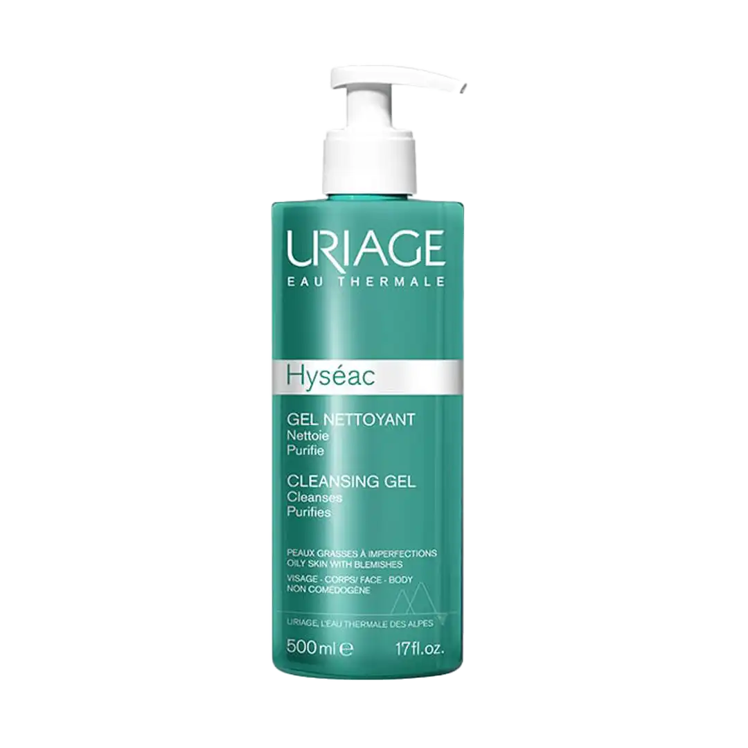 Uriage Hyséac Cleansing Gel, 500ml