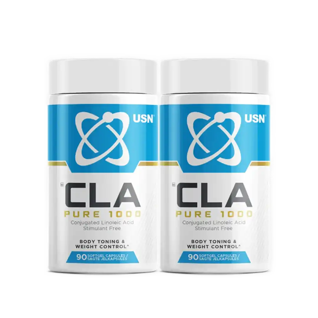USN Pure CLA 1000 Banded Pack Capsules, 120's + 120's