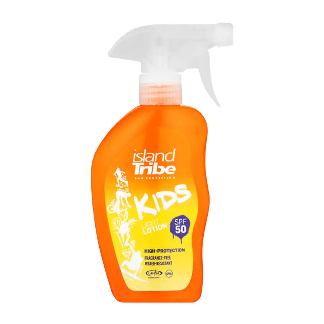 Island Tribe Kids SPF50 Sun Protection Lotion Light Spray, 300ml