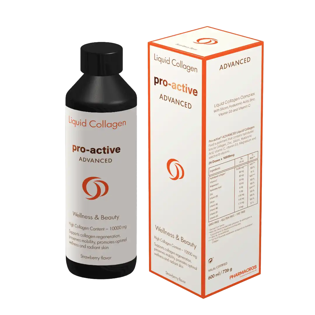 Pro-Active Liquid Collagen Advanced 600ml, Assorted