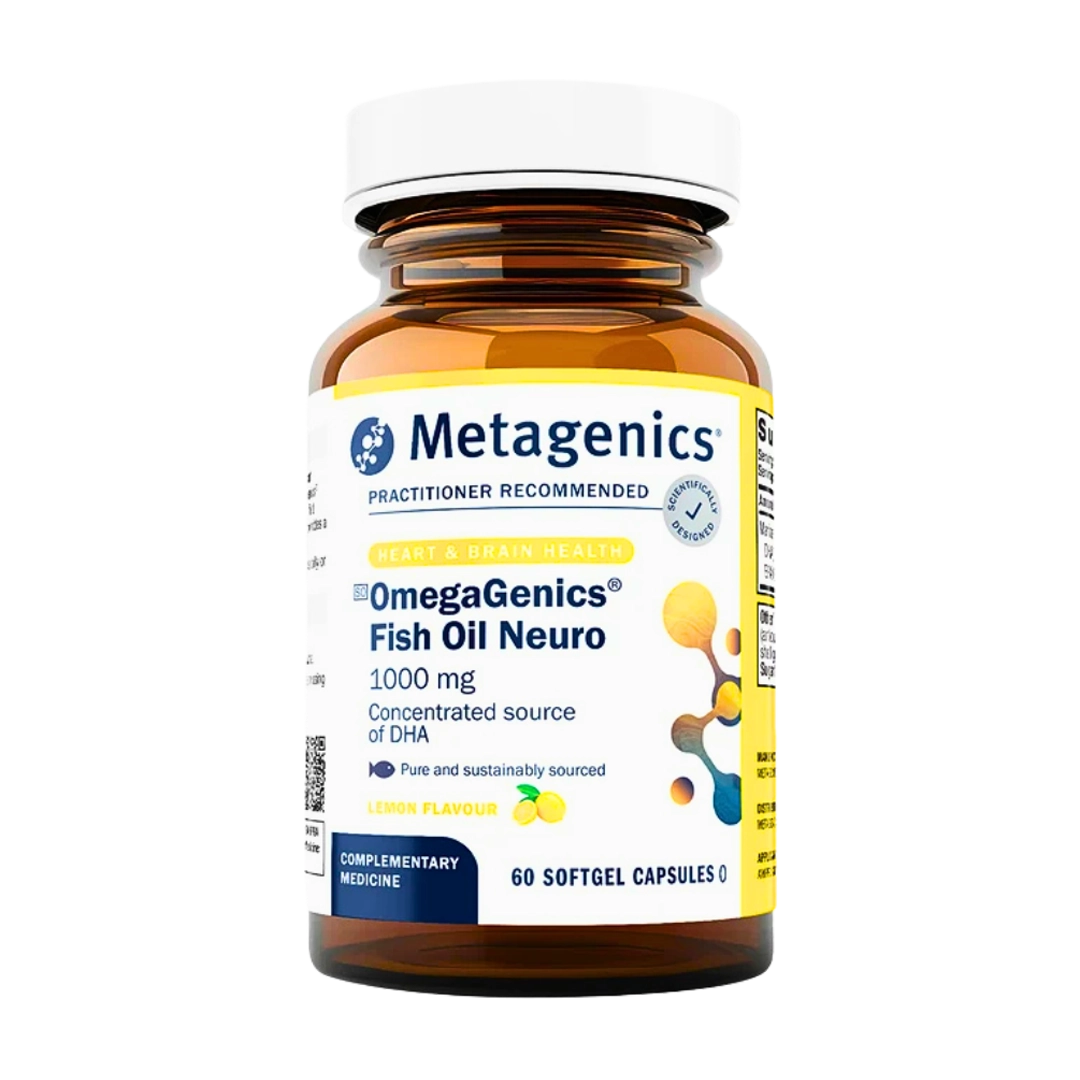 Metagenics OmegaGenics Fish Oil Neuro 1000 mg, 60's