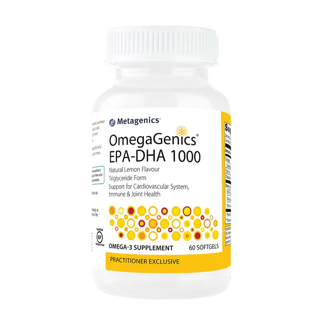 Metagenics OmegaGenics EPA-DHA 1000 Softgels, 60's