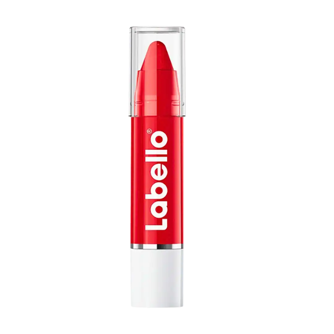 Labello Crayons Lip Balm 3g, Poppy Red
