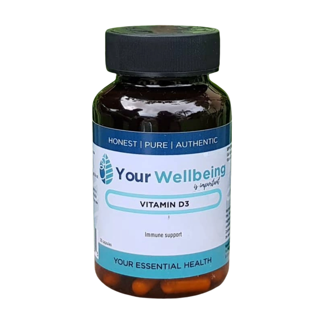 Your Wellbeing Vitamin D3, 5000 IU, 30's