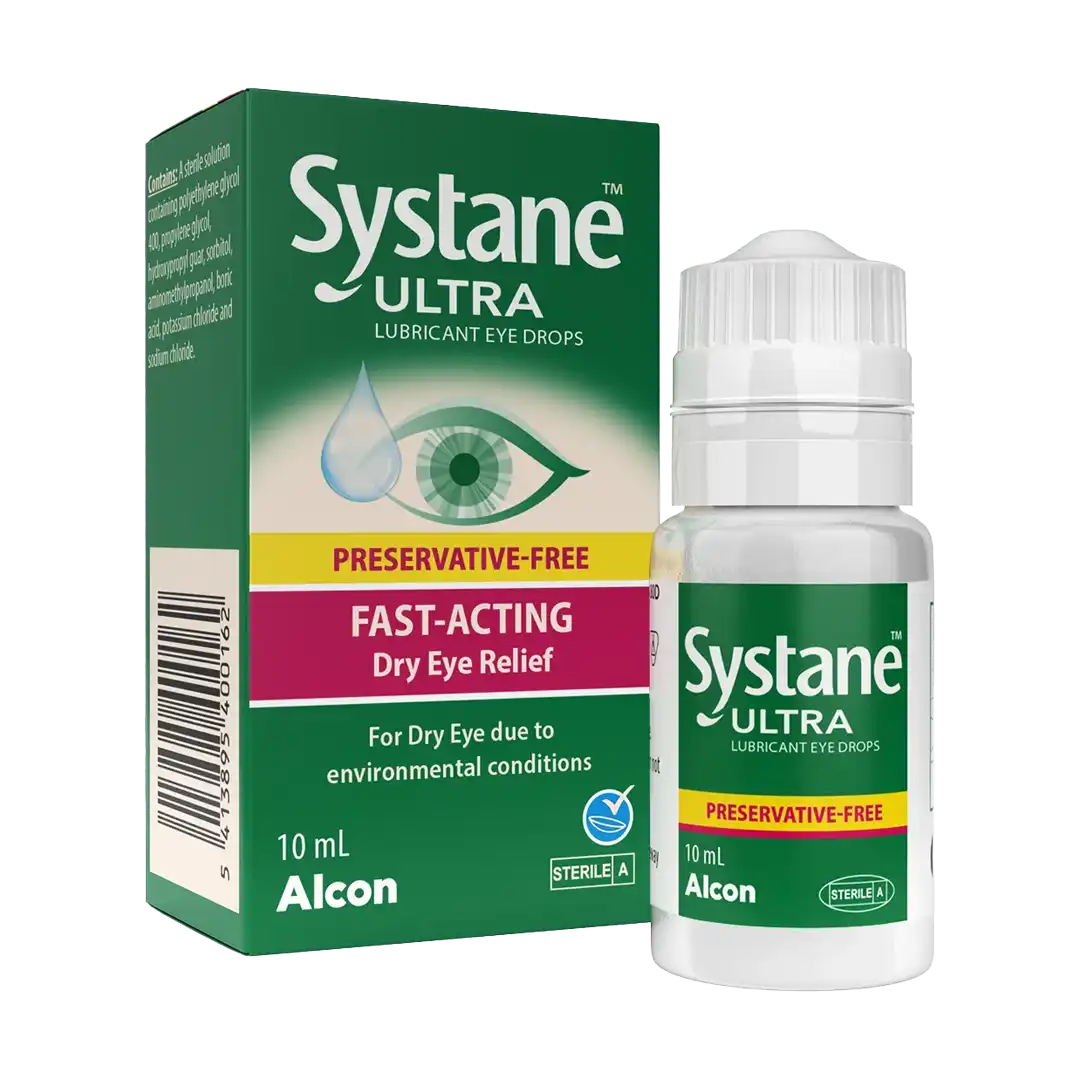 Systane Ultra Lubricant Eye Drops, 10ml