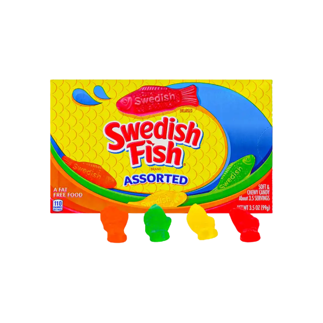 Swedish Fish Assorted, 99g