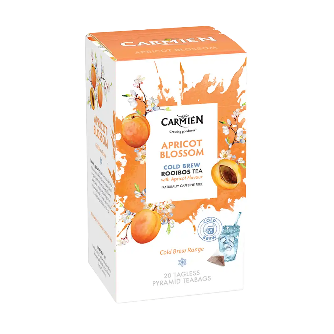 Carmien Cold Brew Apricot Blossom Tea, 20's