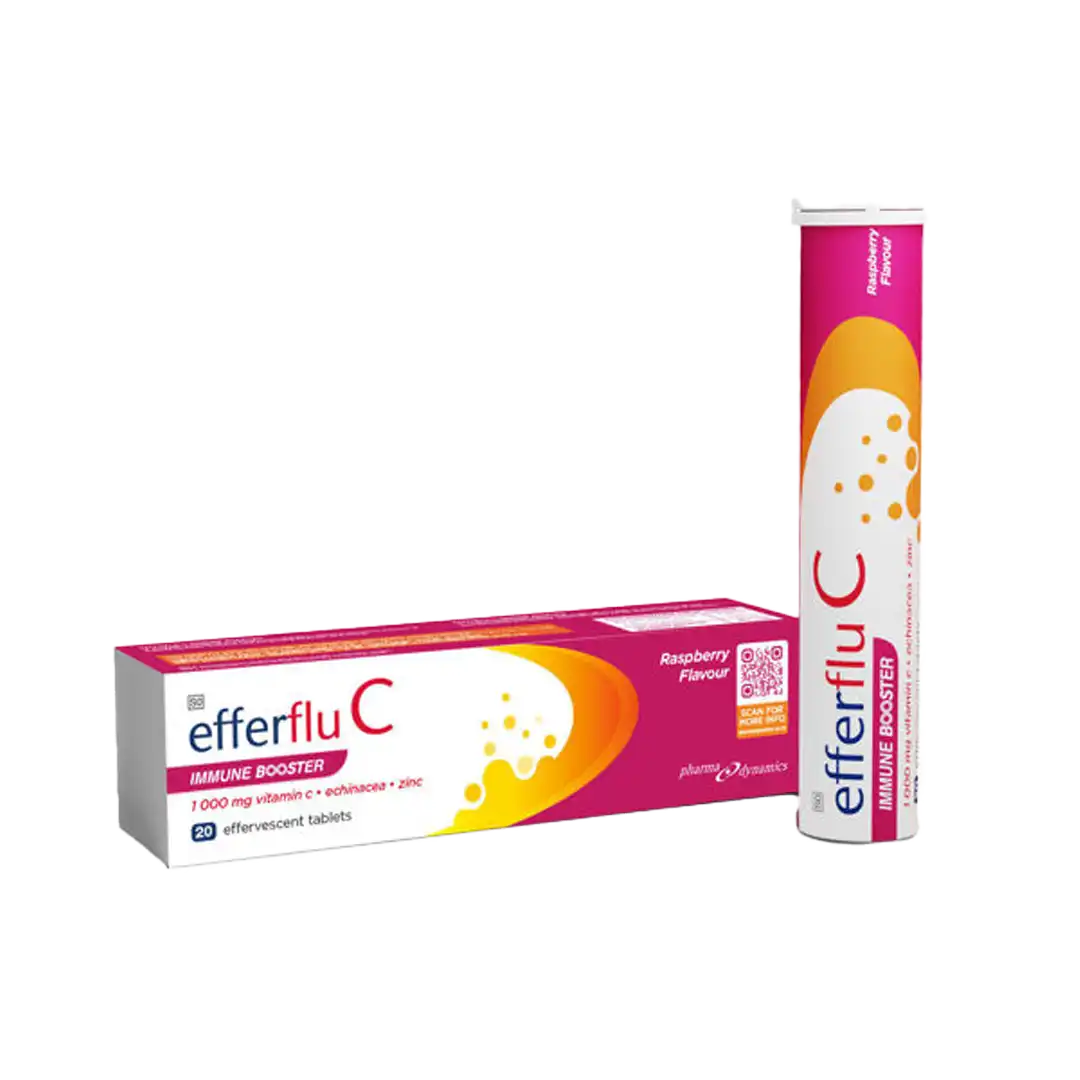 Efferflu C Immune Plus Effervecent Tablets 20's, Rasberry