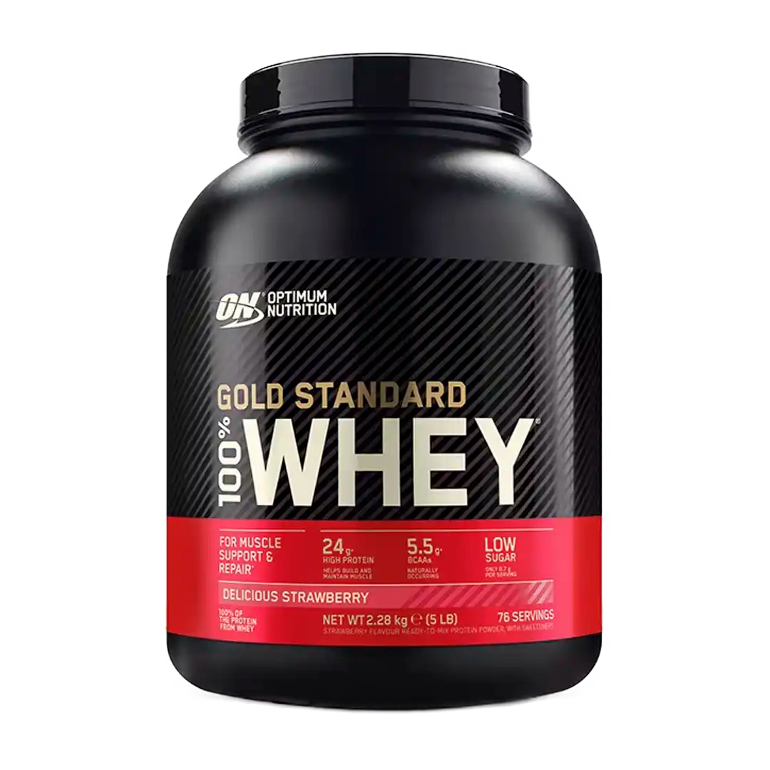 Optimum Nutrition Gold Standard 100% Whey 2.28Kg, Strawberry