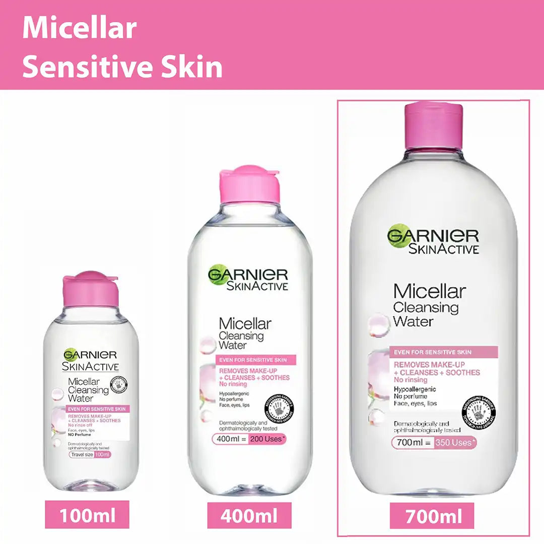 Garnier Micellar Cleansing Water For Sensitive Skin, 700ml