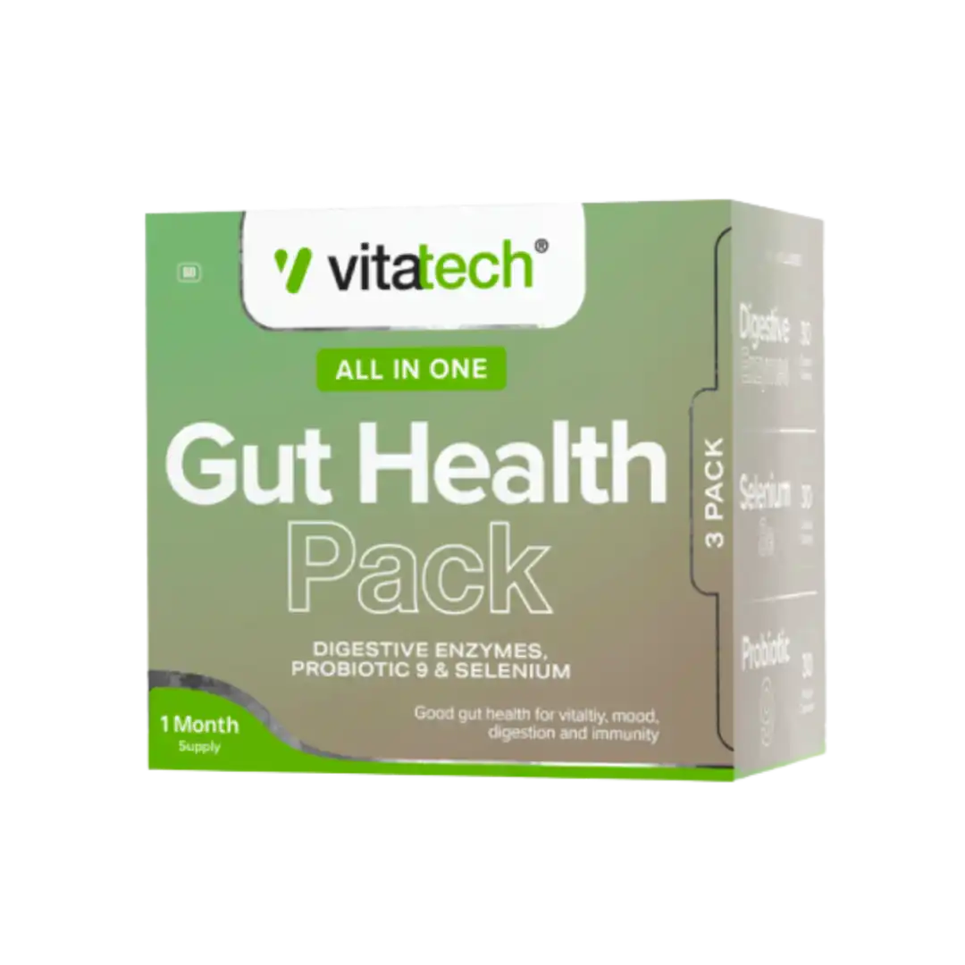 Vitatech Gut Health Pack, 3 x 30's