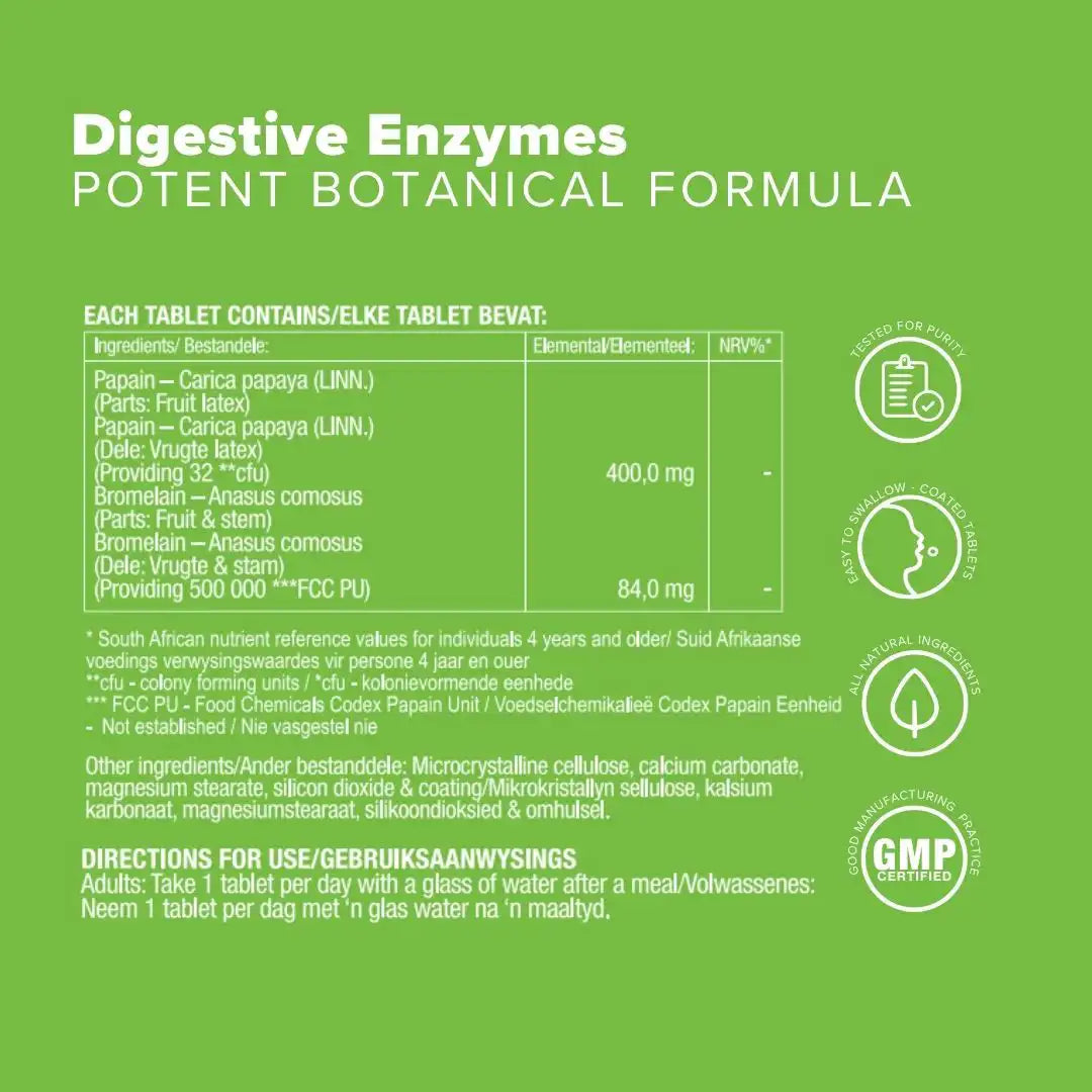 Vitatech Digestive Enzymes Tablets, 30's