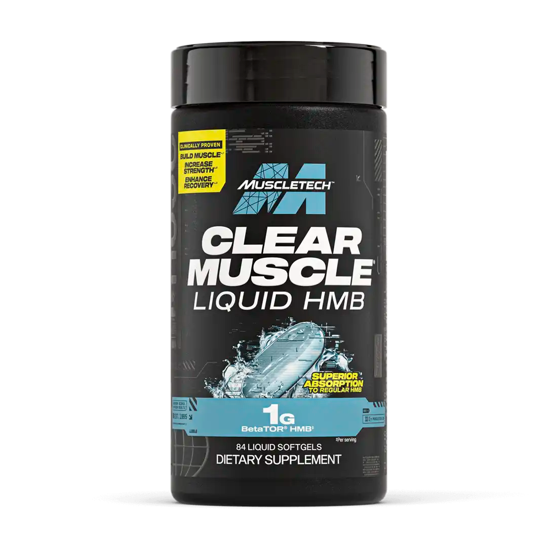 Muscletech Clear Muscle HMB Free Acid Softgels, 84's