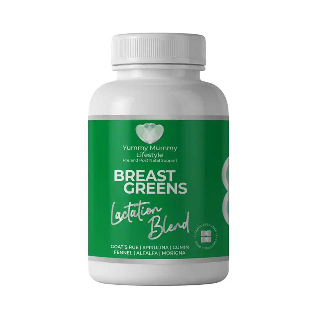 Yummy Mummy Breast Greens Capsules, 90's