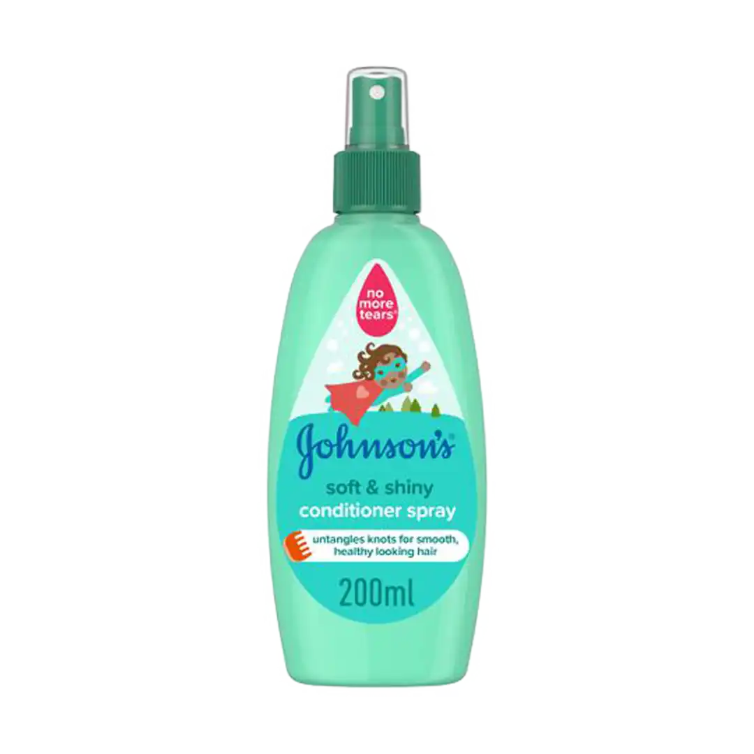 Johnson's Soft & Shiny Conditioner Spray, 200ml