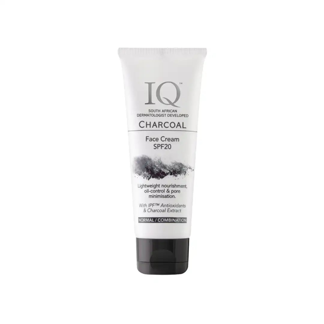 IQ Charcoal Face Cream SPF20, 75ml
