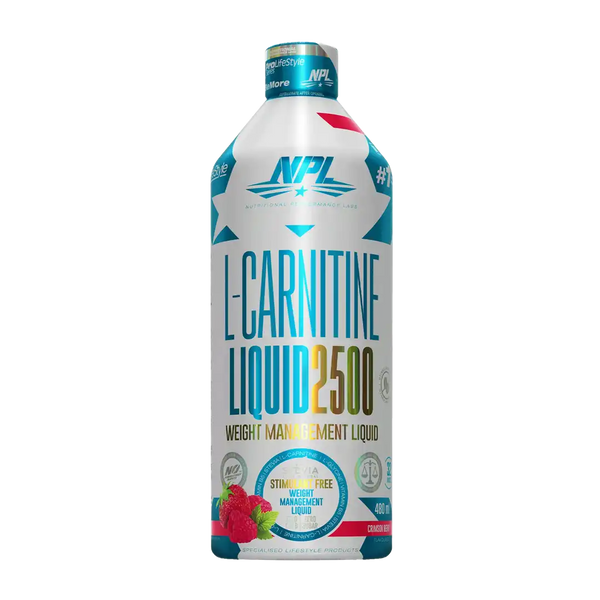 l carnitine liquid 2500 NPL L-Carnitine Liquid 2500 480ml, Assorted Flavours