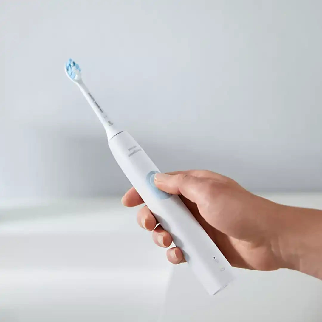 Philips 4300 Series Electric Adult Toothbrush, White