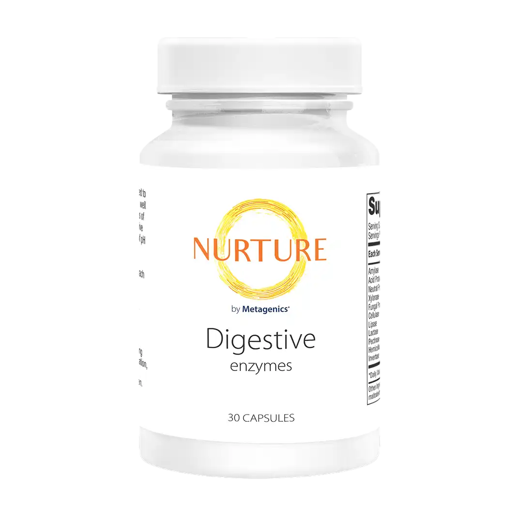 Metagenics Nurture Digestive Enzymes Capsules, 30's