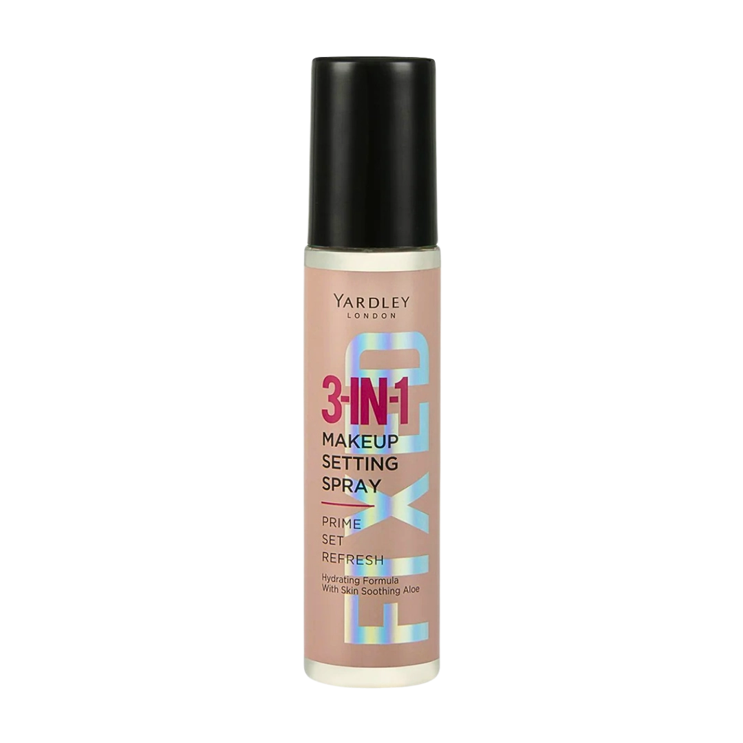 Yardley 3-in-1 Make Up Setting Spray, 100ml