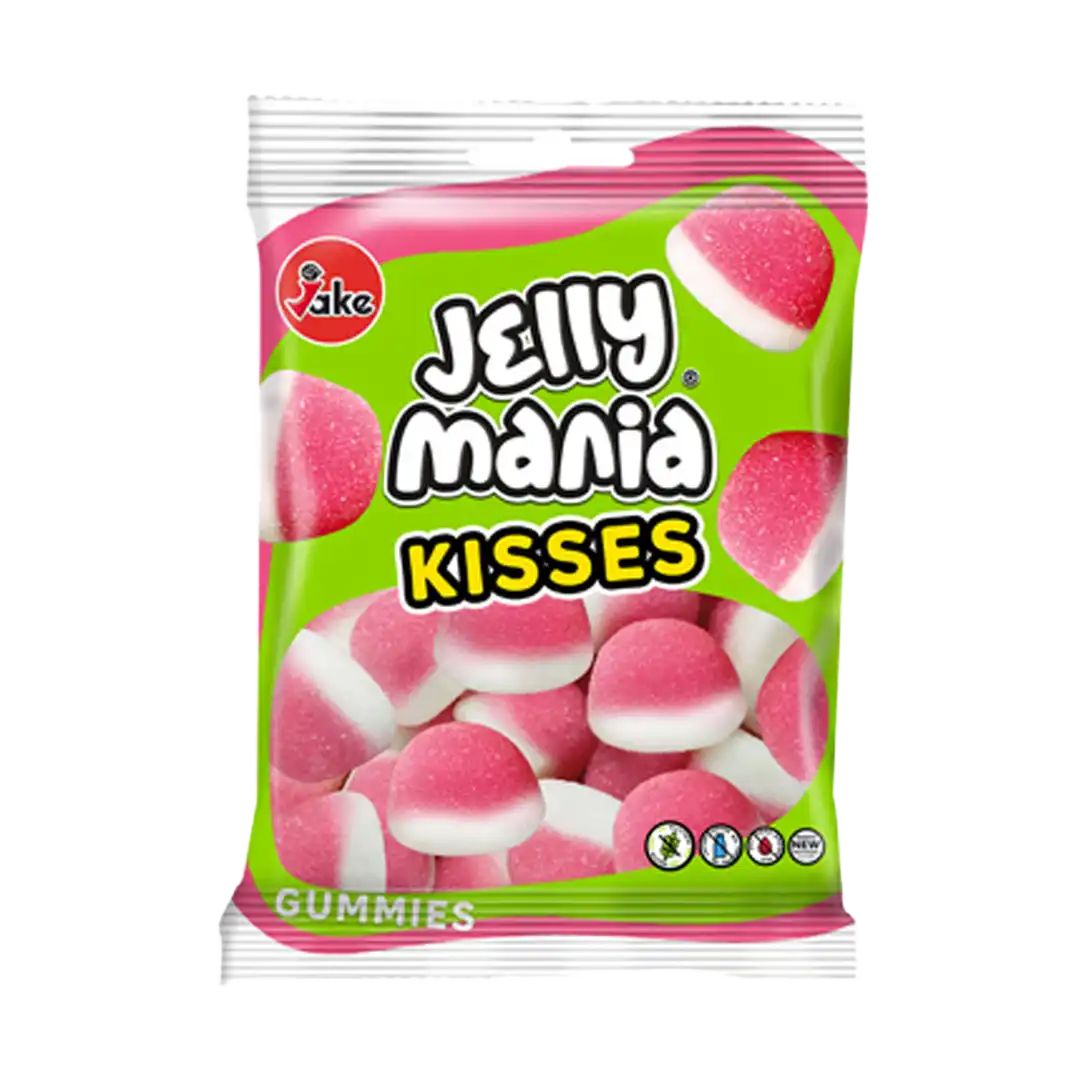 Jake Jelly Candy Kisses, 100g