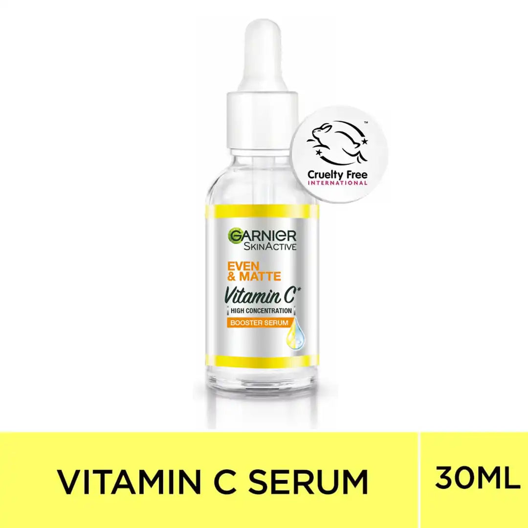 Garnier Even & Matte Vitamin C Booster Serum, 30ml