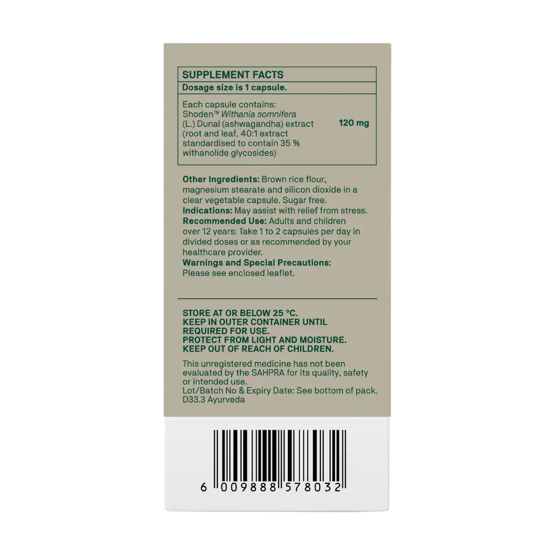 Natroceutics Ashwagandha Bioactive 120mg Capsules, 60's